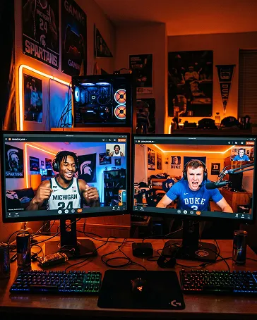 Esports competition action highlights.